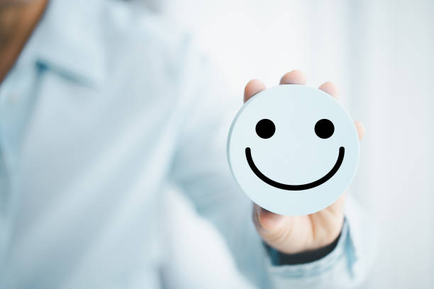 istock Concept good business includes handling both compliments complaints from customers ensuring employee satisfaction addressing any positive feedback to prevent mental strain customer dislike with smile 2195198194