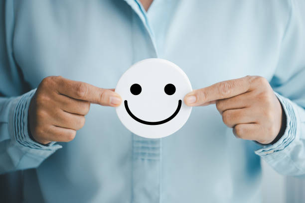 istock Concept good business includes handling both compliments complaints from customers ensuring employee satisfaction addressing any positive feedback to prevent mental strain customer dislike with smile 2195198197