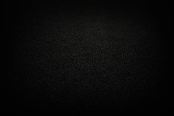 istock minimal plain black wallpaper Abstract black leather surface texture dark paper texture 2195202228