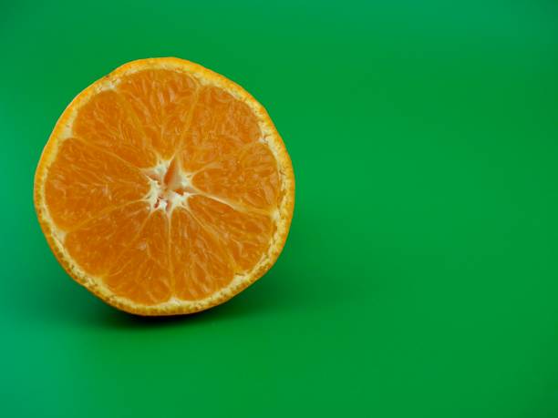 istock Fresh fruit citrus, mandarin, tangerine, sliced 2195204553