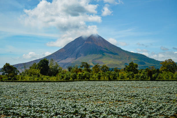 istock Capture the breathtaking cloudscape of Sinabung 2195207748