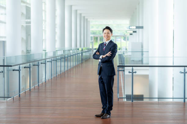 business person working in office