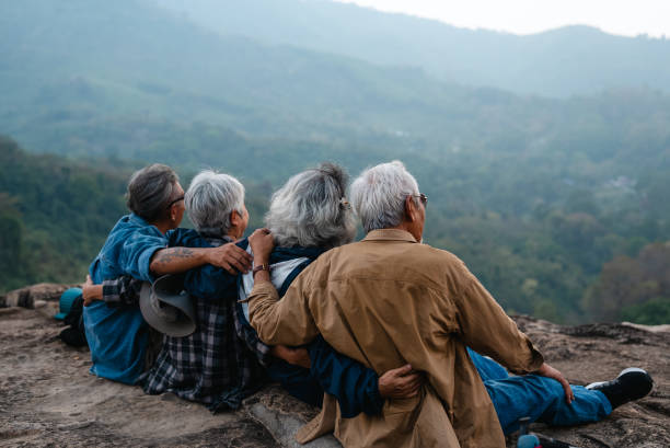 istock Traveling with friends during retirement 2195210396