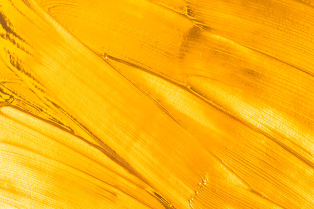 Abstract Colorful Paint Ink Explode Diffusion Psychedelic Blast Movement. soft colors, abstract composition. Acrylic texture with yellow marbling background