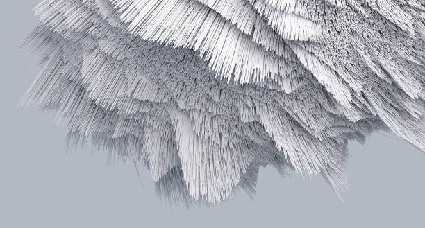 3d render of abstract detailed shape.