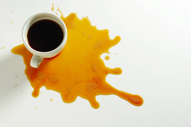 istock Spilled cup of coffee 2195227805