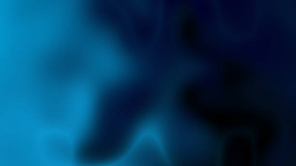istock Soothing waves of blue shades with a smooth gradient effect 2195229823