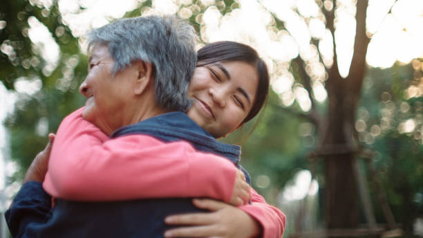istock Grandma and granddaughter hugging. 2195231393
