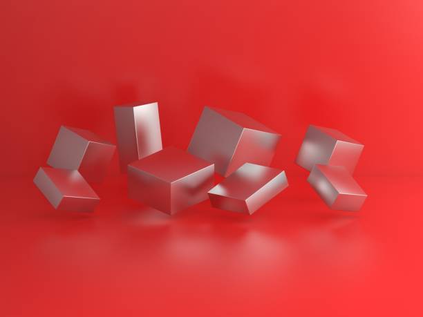 istock Product background podium glass cube 2195232744