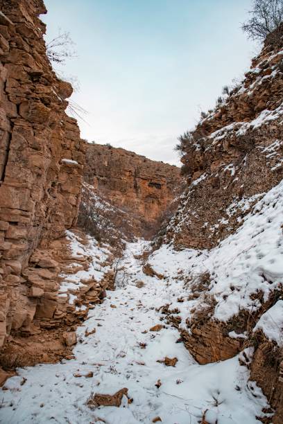 istock Beautiful mountains in winter time 2195235137