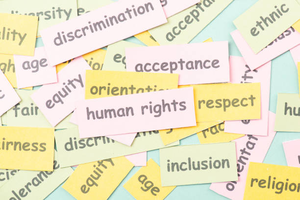 istock Human rights, equality, diversity, justice and hope concept, respect each other, tolerance and human relationship 2195238663