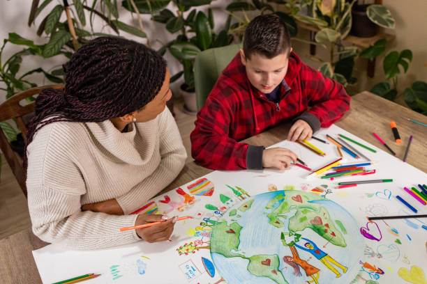 istock Celebrating Earth Day with art 2195241789