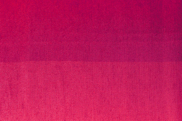 Vivid pink, rough-weave linen-like texture divided into upper and lower halves (Retouched and color manipulated image)