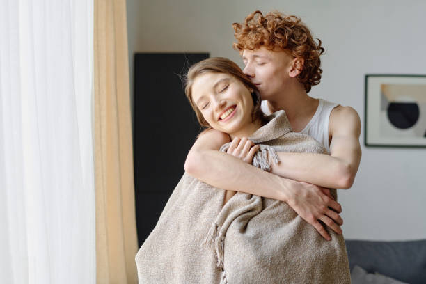istock Man Kissing Her Wife 2195263864