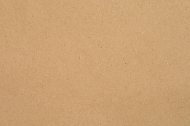 istock Cardboard sheet texture background, pattern of brown craft paper with vintage style. 2195273796