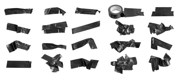 istock black tape on a white isolated background 2195276933