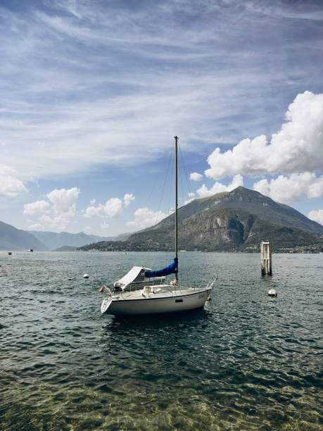 istock Sailboat at Tranquil Lake 2195293193