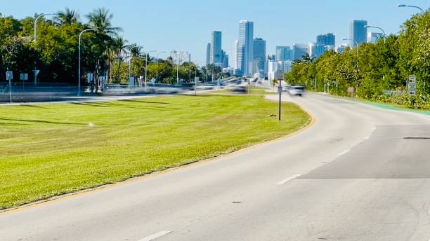 istock Road from Miami to key Biscayne 2195295631