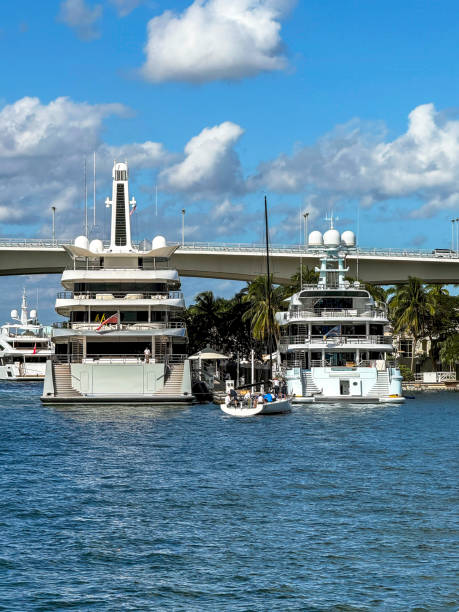 yachts on the intracoastal waterway