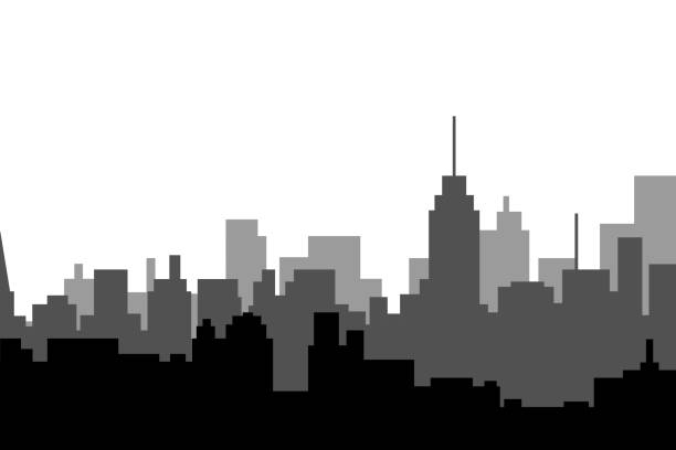istock City skyline vector illustration. Urban landscape cityscape in flat style. cCity silhouette. Cityscape backgrounds. Daytime city skyline. 2195306689