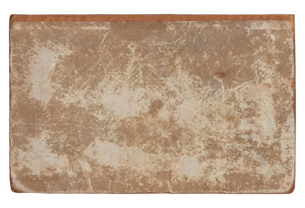 istock Vintage background of old book torn paper texture with scratches 2195309623