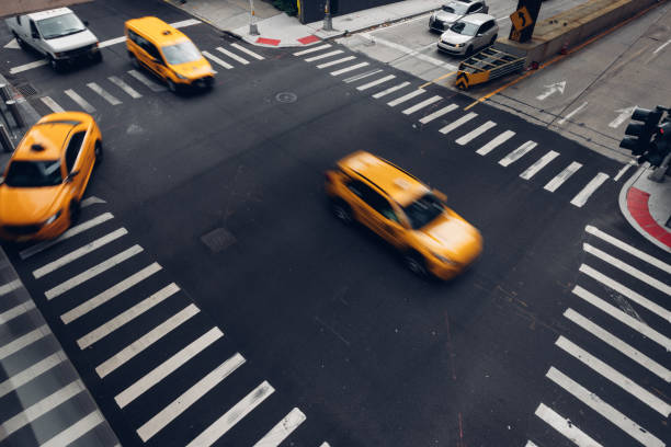 istock Yellow taxi in NYC 2195315077