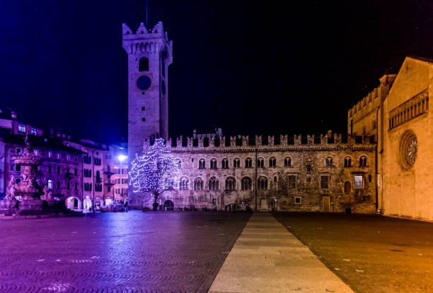 Duomo's Place in the centre of Trento , Trentino, Italy