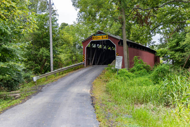 istock Fleisher's Covered Bridge in Perry County PA 2195325884