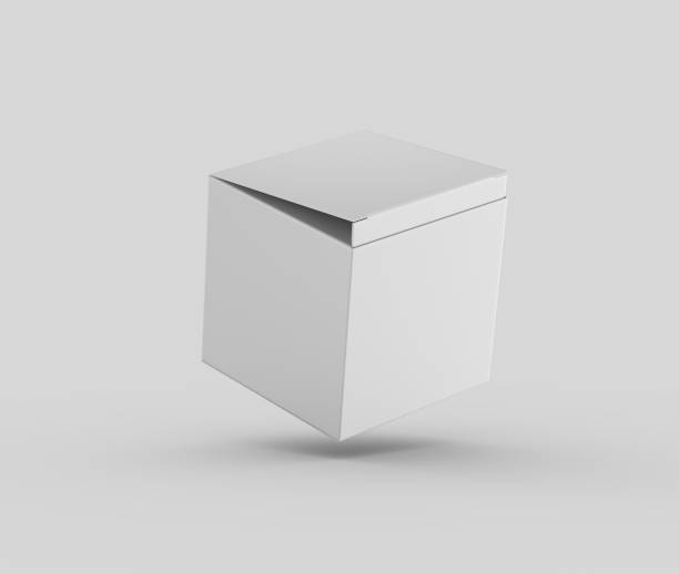 istock A White square cardboard box for packaging, branding and product mockups. 3d Illustration 2195329386