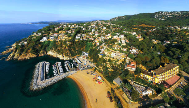 istock Lloret de Mar’s Iconic Coastline. Playa Canyelles. Catalonia, 2195333888