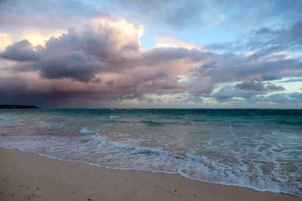istock Early morning seascape Punta Cana 2195338324