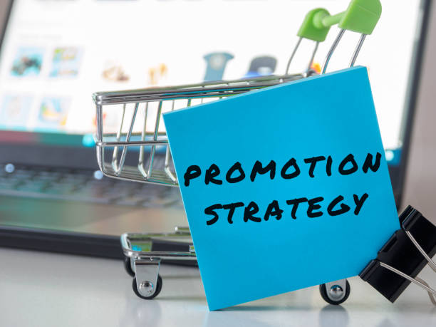 istock Promotion strategy text title sticker shopping commerce marketing 2195341878