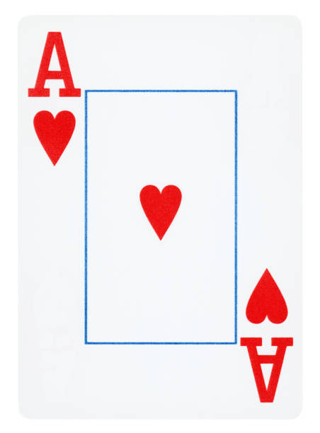 istock Ace Of Hearts playing card - Isolated (clipping path included) 2195344343