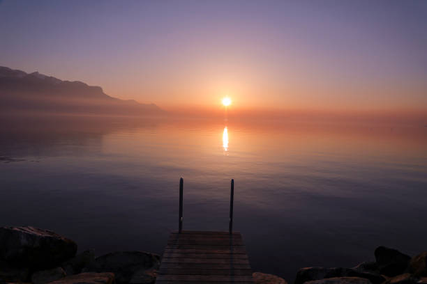 Vevey is a Swiss city located on Leman Lake