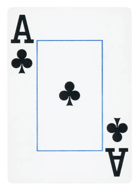 istock Ace Of Clubs Isolated (clipping path included) 2195351640