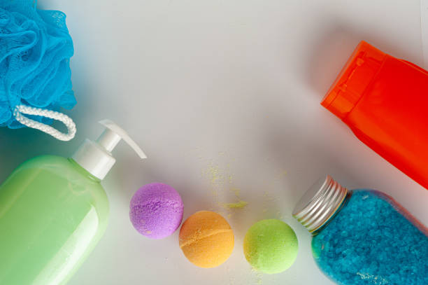 istock Bath Bomb, Colorful Soap, Bath Ball, Water Cosmetic 2195355813