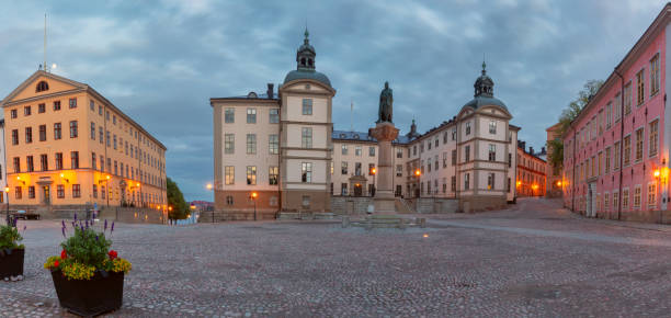 istock Riddarhustorget Square at Dusk, Stockholm, Sweden 2195387085