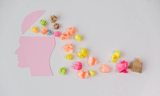 istock Anxiety stress in brain, overload in mind. Depression, adhd, ocd 2195392308