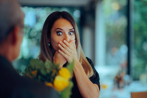 istock Woman Receiving Attention from an Admirer 2195398963
