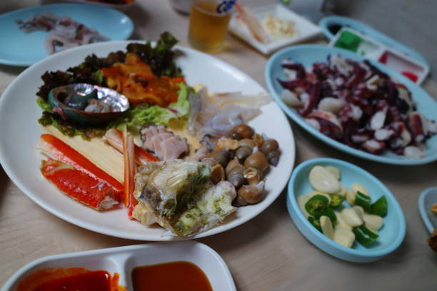 istock Korean Fish Market 2195402290
