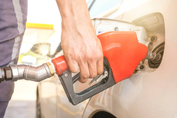 istock Hand Refueling a Car at Gas Station 2195404390