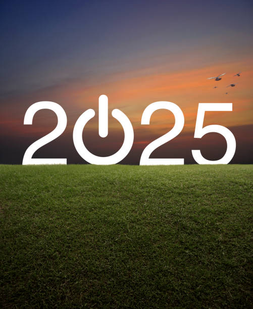 istock Happy new year 2025 success concept 2195411817