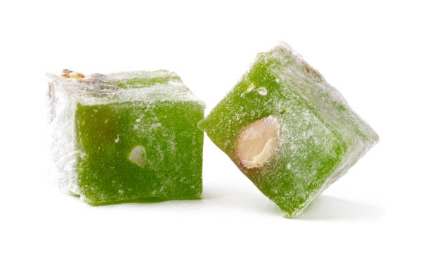 istock Green confection with nuts showcases traditional dessert from Middle Eastern cuisine 2195412303