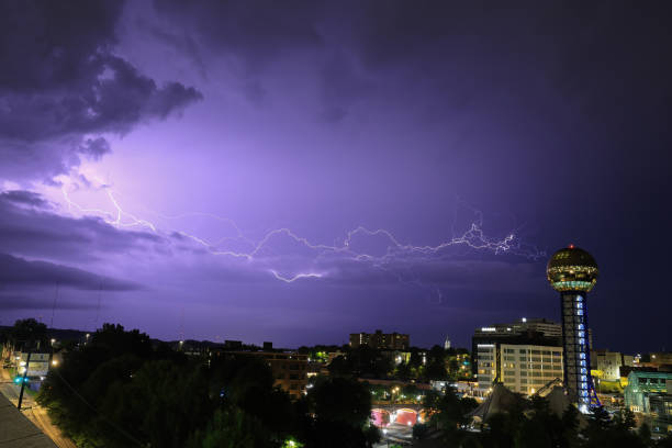istock Knoxville lightning storm 2195417733