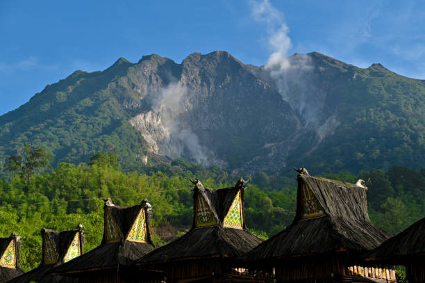 Free picture: Traditional Batak house, Sumatra, Indonesia