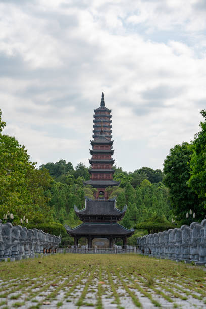 istock The largest Buddhist temple in Southeast Asia.　Bai Dinh Pagoda 2195418321