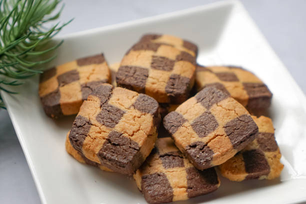 istock Biskut Dam or Checkered Cookies 2195426695