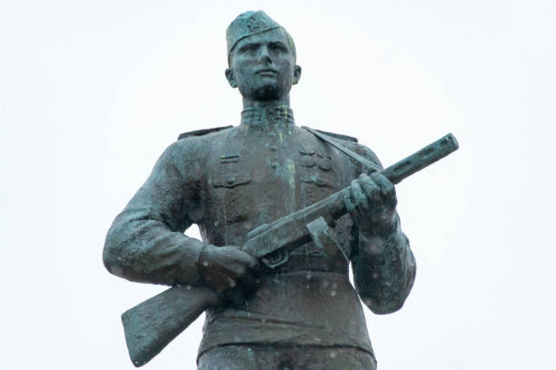 istock Monument in Honor of the Soviet Liberation 2195427762