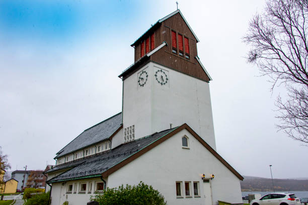istock Church of Kirkenes 2195428166