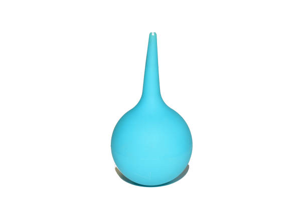 istock Rubber bulb-shaped medical instrument syringe 2195429889